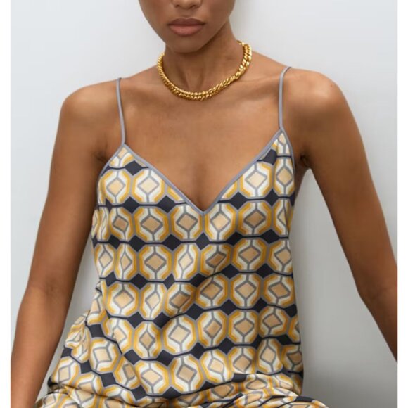 Aritzia Babaton Tops - Aritzia Babaton XXS Camisole Tank Top Teddy Sexy Summer Vacation Classic Boho‎